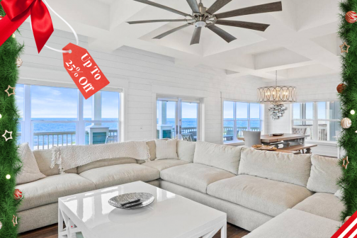 Gather your friends and family for a holiday retreat