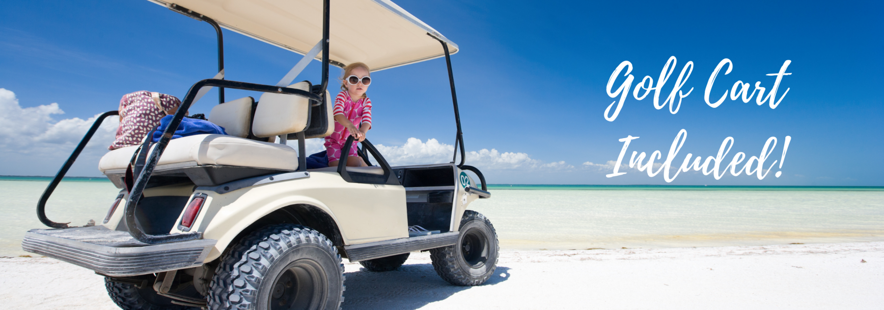 Golf Cart Included Properties - Panhandle Getaways