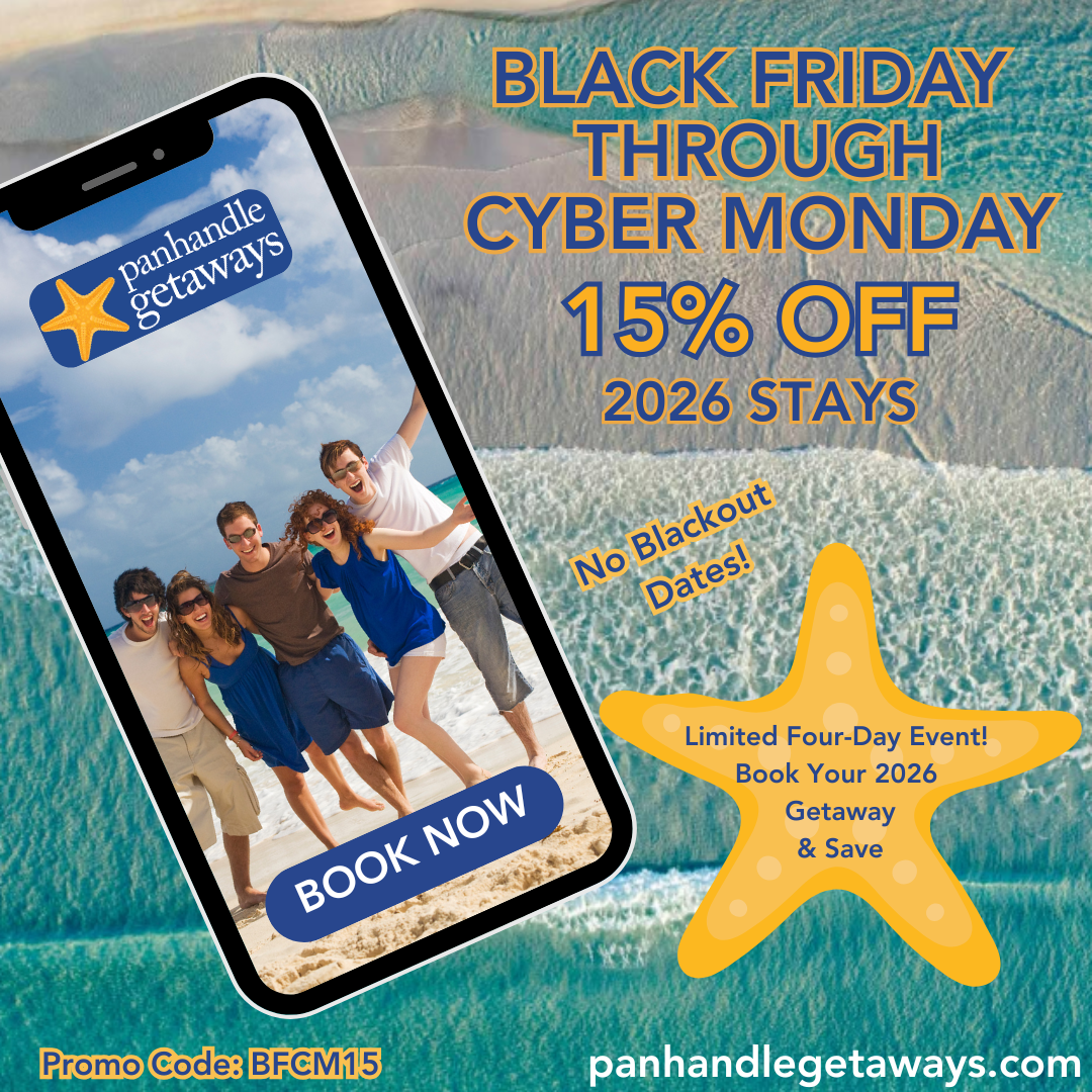Black Friday - Cyber Monday 2025 Sale - 15% off 2026 Stays