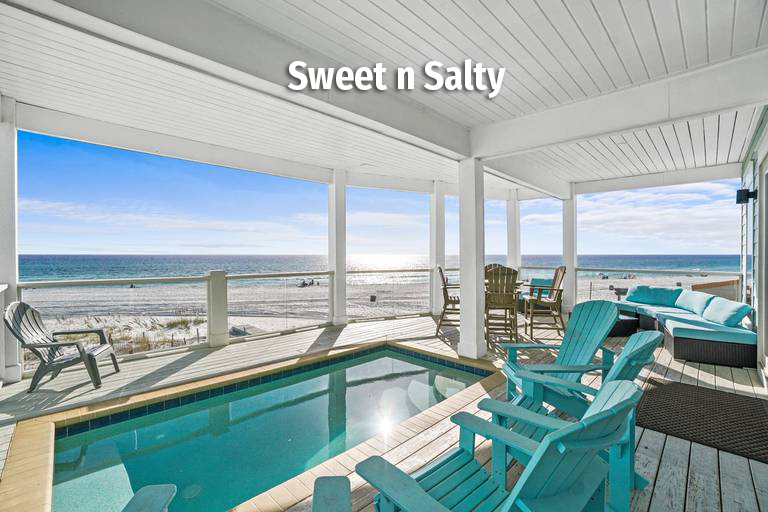 PCB vacation rentals with private pools